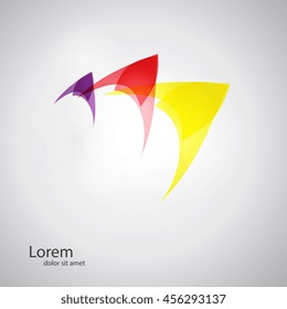Social concept vector logo design template. Science technology abstract icon - vector logo. Teamwork symbol. Social Network. Community icon.