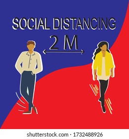 social distance appeal vector prevents covid virus 19