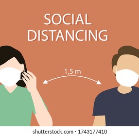 Social Distance To Stop The Virus