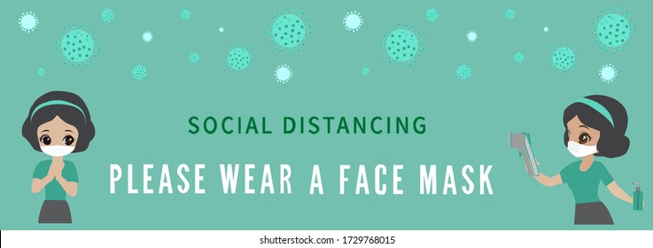 Social Distancing  between people Protection from the corona virus.  Icon Vector Image.