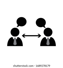 Social distancing icon. Keep the  distance.  stop covid 19,  coronavirus 