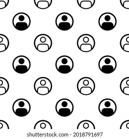 Social Distancing Icon Seamless Pattern, Physical Distancing Icon, Maintain Physical Distance Between People To Prevent The Spread Of A Contagious Disease Vector Art Illustration