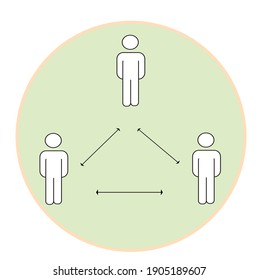 social distancing information sign, keep your distance, be safe, coronavirus prevention