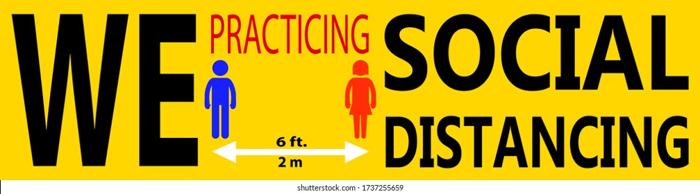 Social distancing, keep distance between customer queue to protect from COVID-19 coronavirus outbreak spreading concept. Infographic design distance away in the supermarket, shopping center, shop