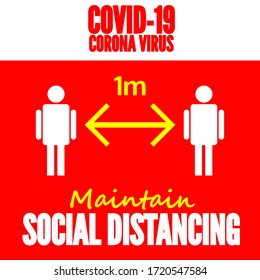 Social distancing, keep distance in public society people to protect from COVID-19