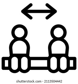Social distancing as a new normality during the pandemic situation of corona virus