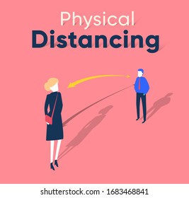 Social Distancing or Physical  Distancing to help prevent the transmission of COVID-19. 