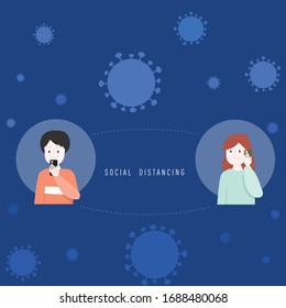 Social Distancing protect from COVID-19