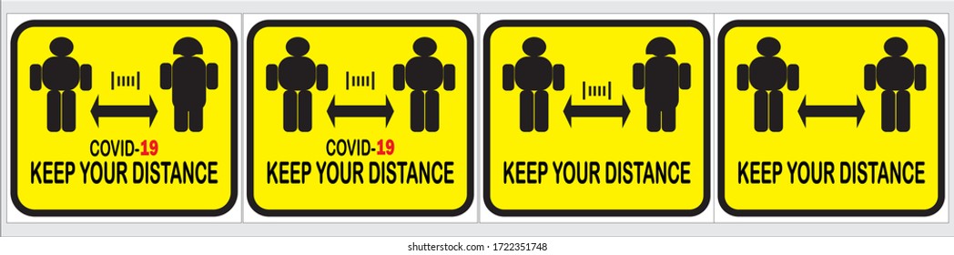 Social Distancing,Set, Keep Distance in public society people to protect from COVID-19 Coronavirus outbreak spreading, Businessman and woman keep distance away in the meeting with virus pathogens