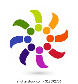 social engagement eight group logo
