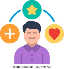 Social engagement Flat Illustration Vector Design