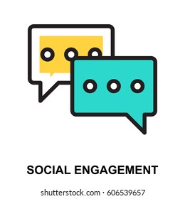 Social Engagement Icon