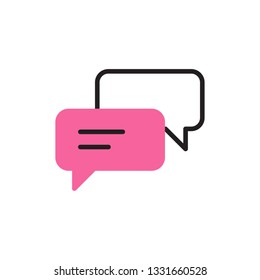 social engagement icon vectorwith modern style