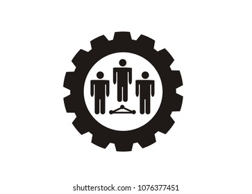 social engineering simple icon
