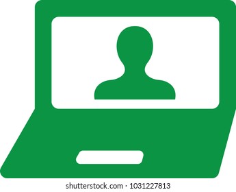 social friend notebook vector icon