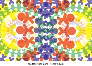 Social Friendship, circle of people
