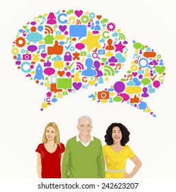 Vetor de Reunião Social