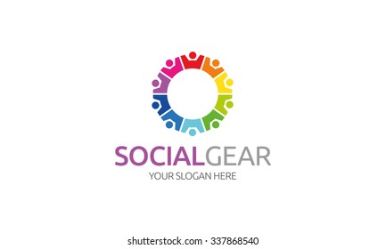 Social Gear Logo