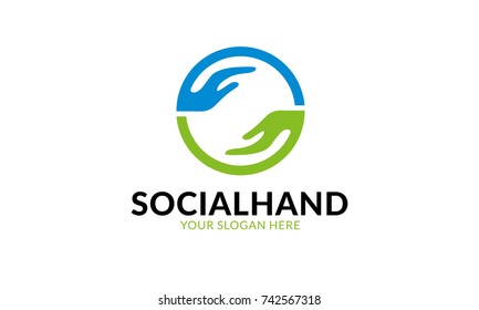 Social Hand Logo