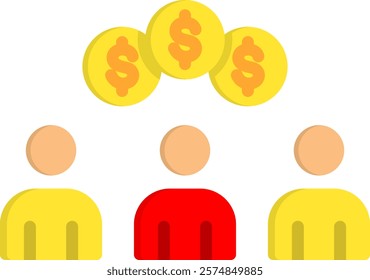 Social Icon Flat Vector Illustration