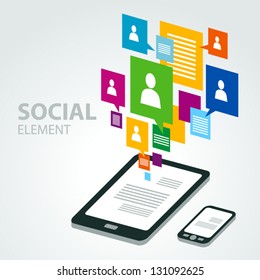 Social Icon Group Element