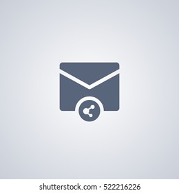 Social icon, mail icon