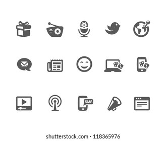 Social icon set