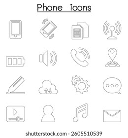 Social icon set Vector illustration Graphic Design