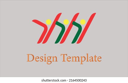 Plantilla de logotipo de vector de icono social