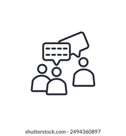 social icon. vector.Editable stroke.linear style sign for use web design,logo.Symbol illustration.