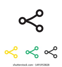 social internet icon vector illustration