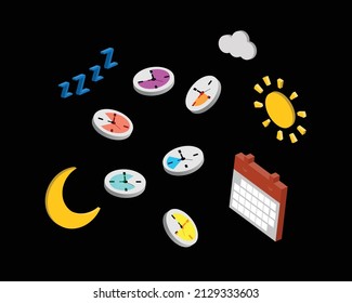 social jetlag is the discrepancy in a sleep pattern between the weekday and the weekend