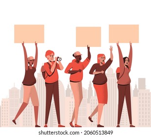 Social Justice - people group protesters