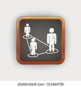 social link doodle