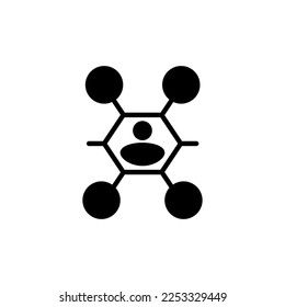 Social Link Symbol in Vektorgrafik. Logotyp