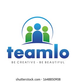 Social Logo, Group, Teamwork Logo Vector