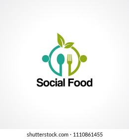 social logo vector, icon, element, and template