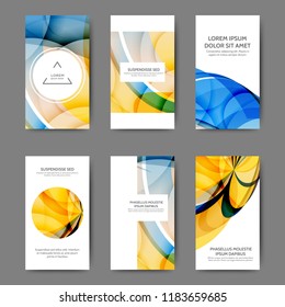 Social media abstract creative concept banner. Digital marketing concept poster