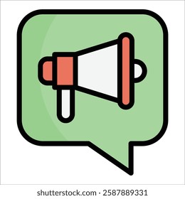 Social Media Ads Icon Element For Design
