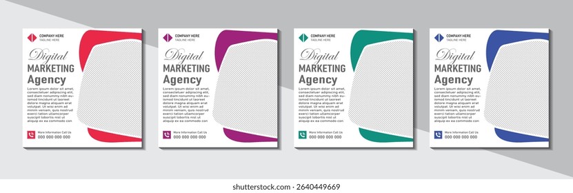 social media and agency banner
