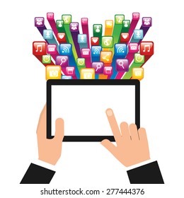 social media app design, vector illustration eps10 graphic 