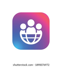 Social Media - App Icon Button
