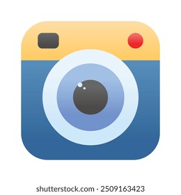 A social media app where peoples share their video content and daily stories, social media app icon
