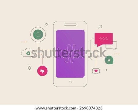 Social media automation boosts user engagement with cloud-based hashtag strategy, content scheduling. Social media marketing with performance analytics for viral growth and user interaction