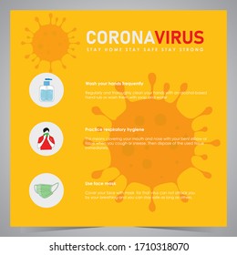 Social Media Awareness Post For CoronaVirus