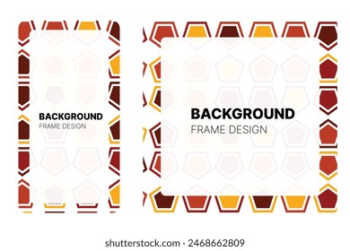 Social media Background frame with Halloween theme Color for your graphic resource