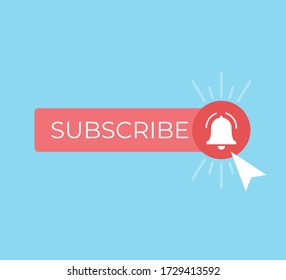 Social Media Background Subscribe Template Subscribe Stock Vector ...