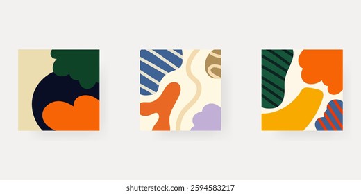 Social media background. Trendy editable social media post template. Vector illustration.
