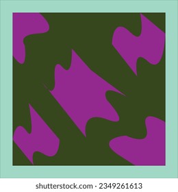 Social media background vector new design