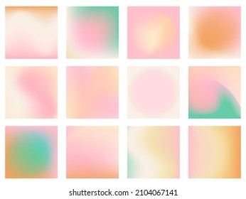 Social media backgrounds stories with abstract gradient design. pink, blue, purple, violet fluid cover, Modern vector template for social media post, brochure, leaflet, flyer, cover,